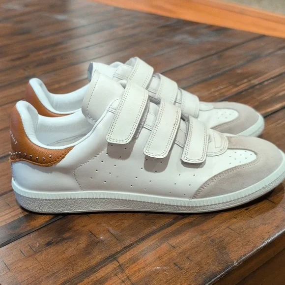 Isabel Marant Beth Sneakers Three Strap Velcro 39 - Picture 5 of 16